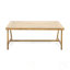 Table de salle à manger d'extérieur moderne, table de patio en bois d'acacia avec finition en teck - jardin résistant aux intempéries, ensemble de salle à manger près de la piscine pour 4 à 6 personnes, table