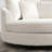 Upholstered Barrel Chair With Ottoman-100891573