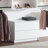 Devi White Wall Mounted Wood Closet System-1924130003
