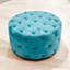 Sheffer 80cm W Velvet Round Pouffe-1077311860