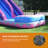 JumpOrange 14 FT Princess Tiara Commercial Grade Water Slide with Pool (with Blower)
