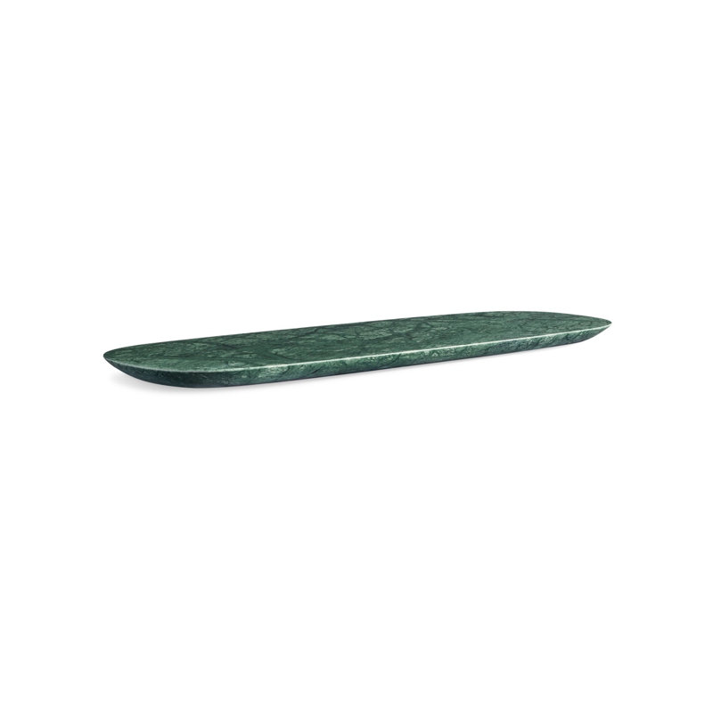 Delicious Marble Tray, 1" H x 26" W x 9" D, Green Marble