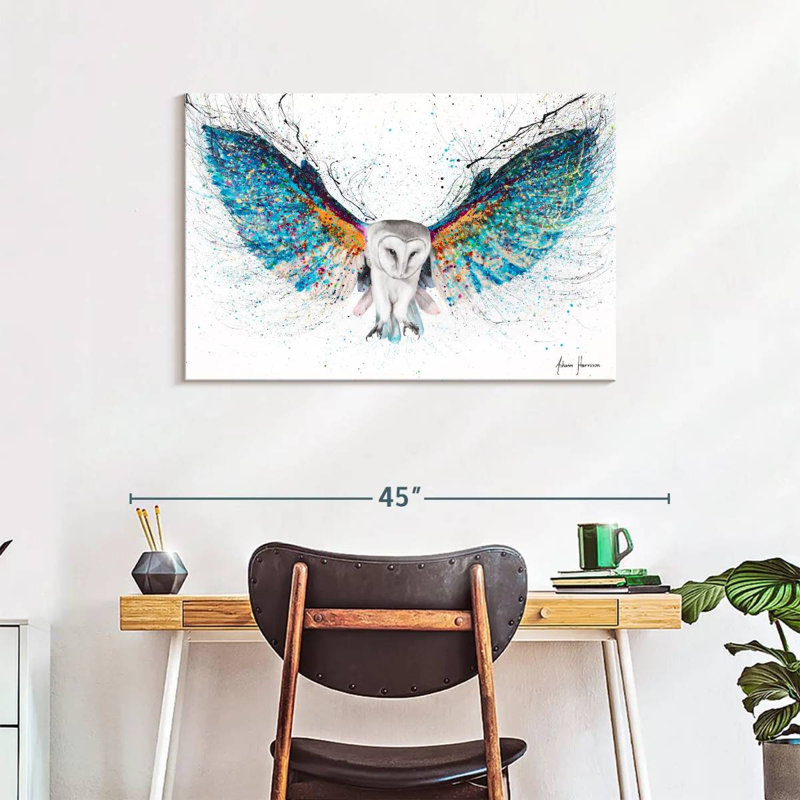 Brampt Opulent Night Owl, 24" H x 36" W