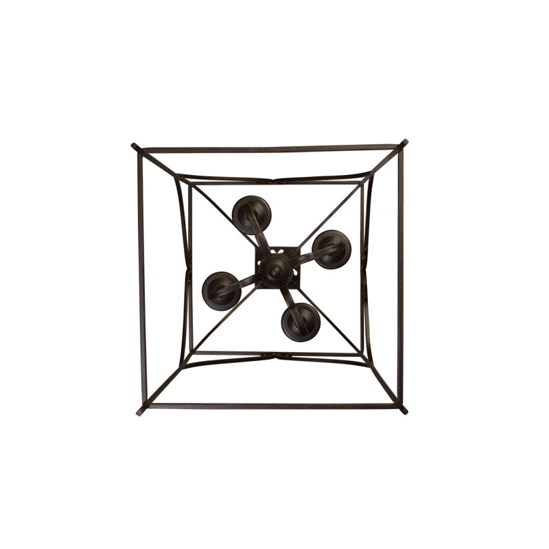 Heirloom Bronze 6-Light Hanging Lantern Pendant