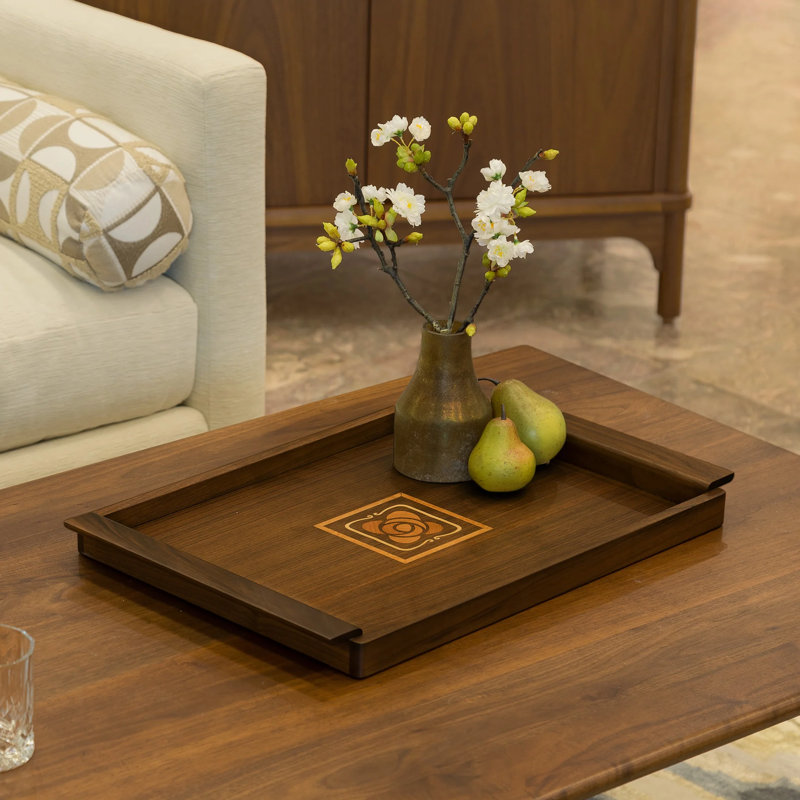Mission Rose Serving Tray