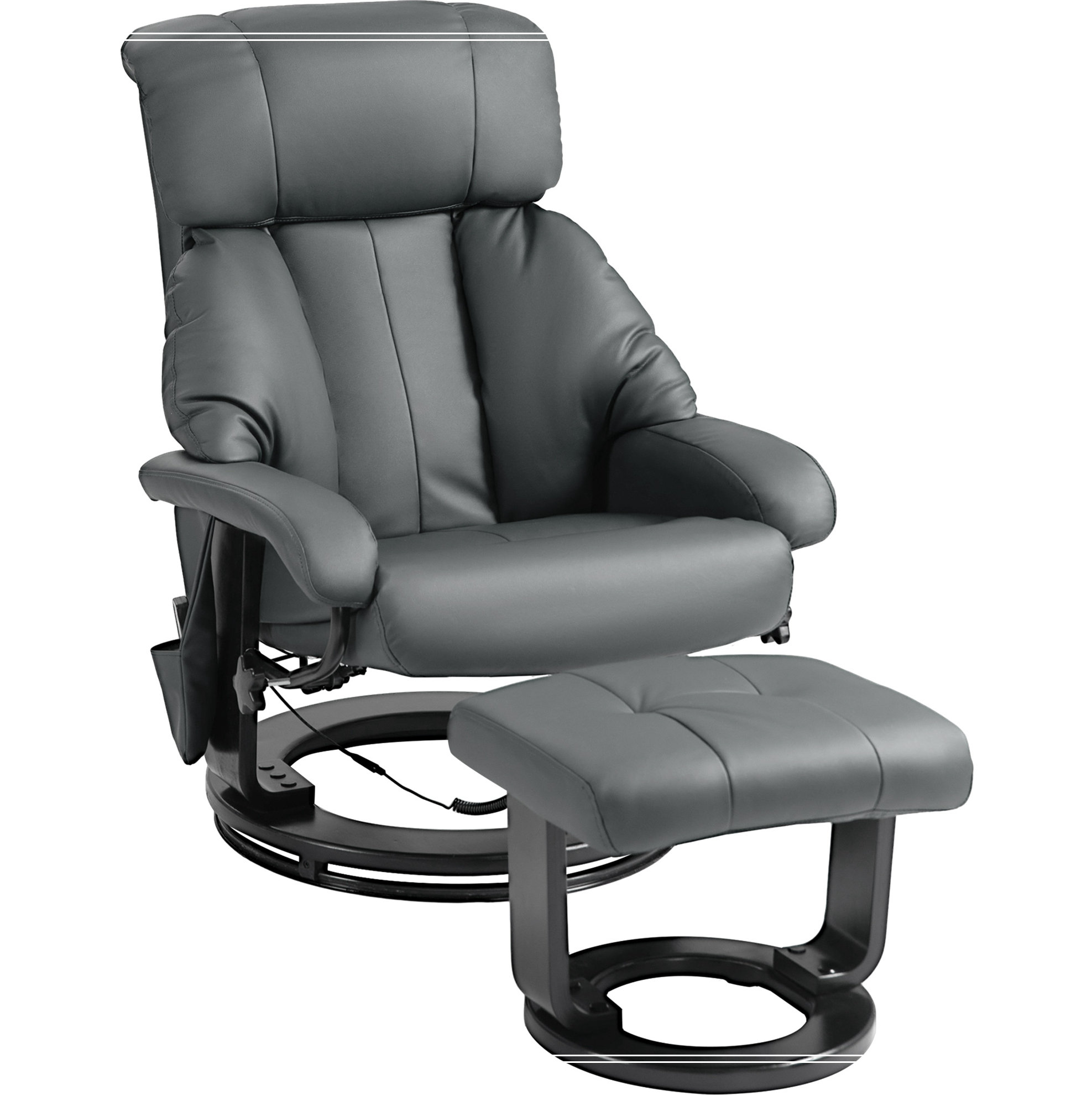 Inclinable Hokku Designs Fauteuil inclinable pivotant à 360 ° confortable avec ...