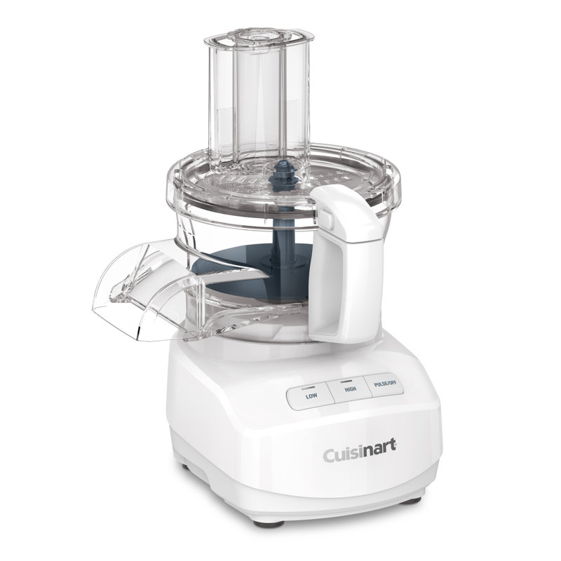 9-Cup Continuous Feed Electric Food Processor, White