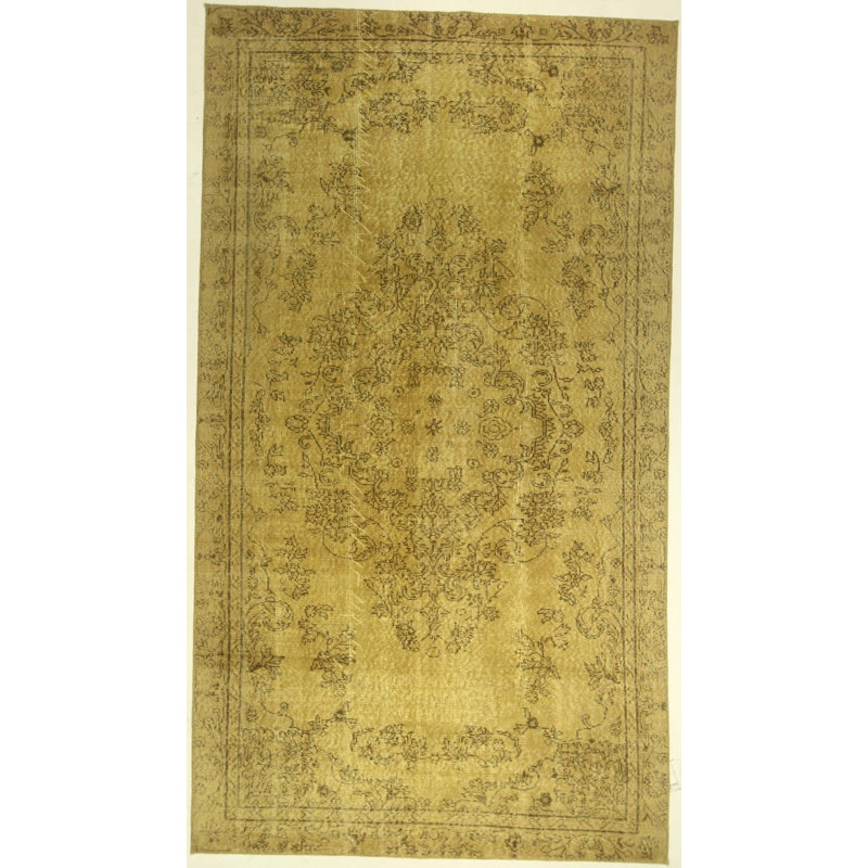 Handmade Cotton and Wool Oriental Area Rug