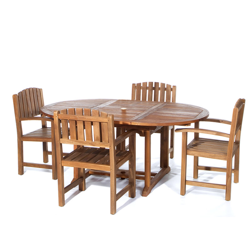  Ensemble de chaises de salle à manger 5 pièces