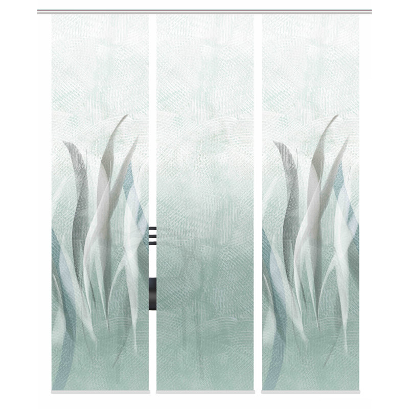 Room Darkening Sliding Panel, Sage