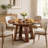 47"-59" Extendable Vintage Dining Table With Storage Base for 4-8-1022251185