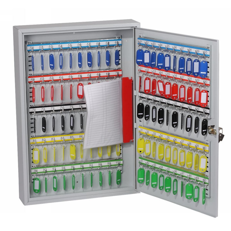 Key Cabinet Lock, Key, 55cm H x 38cm W x 8cm D