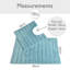 Linear Ribbed Two Piece Bath Mat Set-50878910
