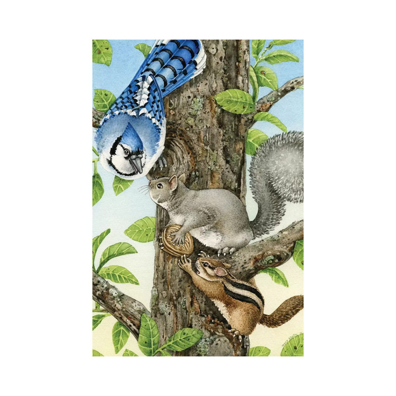 Nutty Situation by Tracy Lizotte - Painting on Canvas, Wrapped Canvas, 152.4cm H x 101.6cm W x 3.81cm D