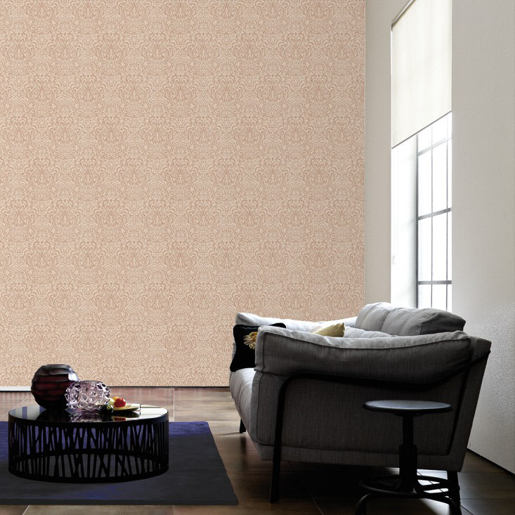 Tessuno 10.05m x 53cm Wallpaper Roll, Beige