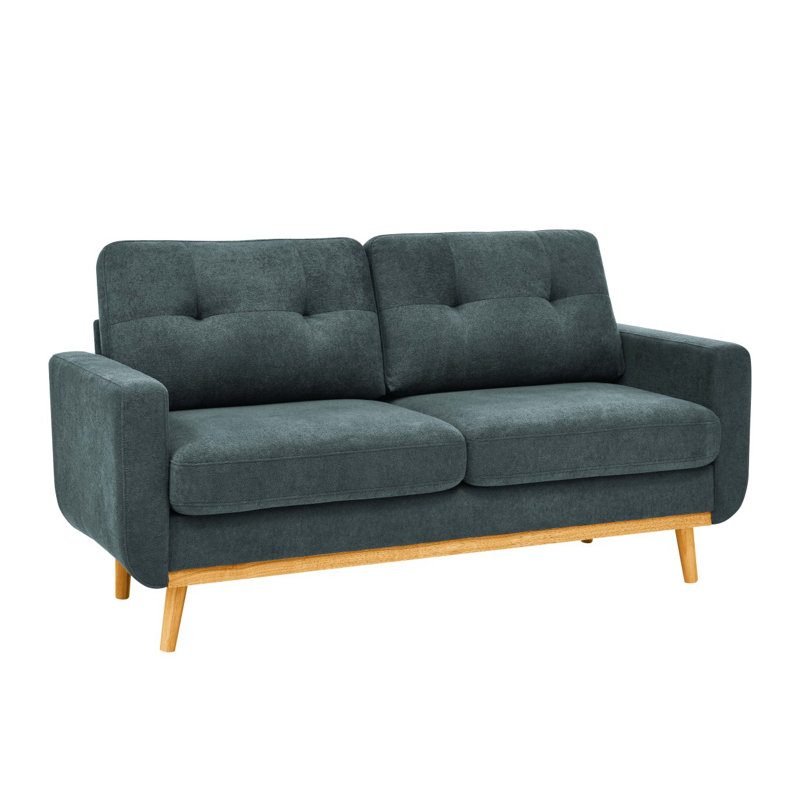 Aucteraden Loveseat, Grayish Green