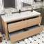 Meuble-lavabo simple 59,06 po avec plateau en acrylique Bethalto-804459946