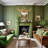 6 - Light Artisanal Foliage Basin Gold Leaf Chandelier