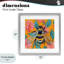 «Bumble Bee & Flower», impression encadrée sous verre, design par Kate Jarvik Birch-1780884048-1780884054