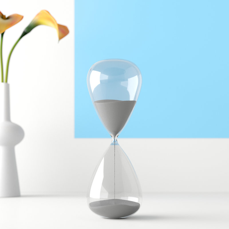 Cobie Abstract Hourglass, Gray