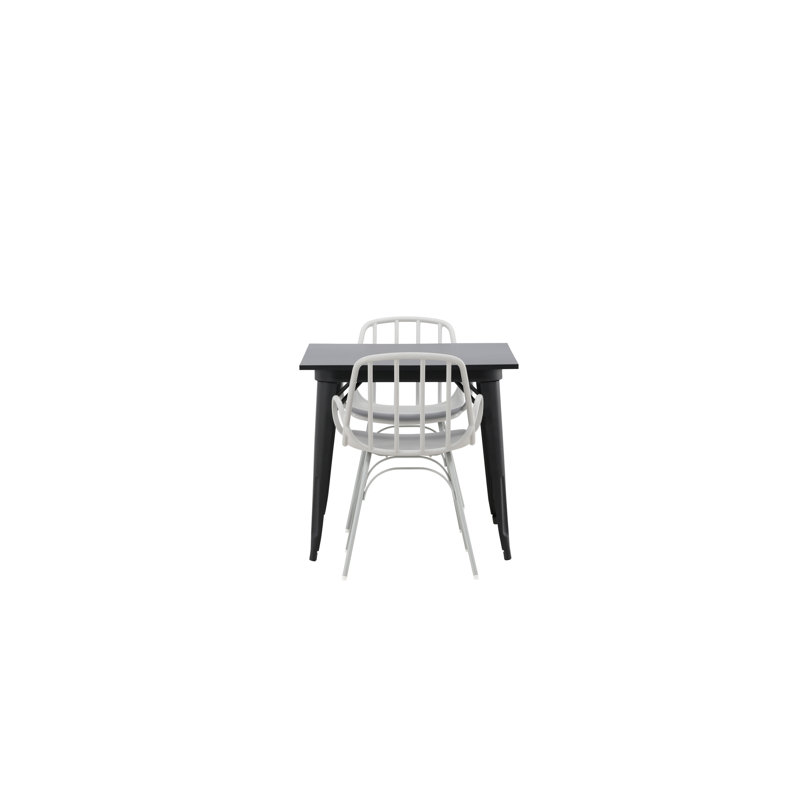 Timmons 2 - Person Dining Set, Greige, Greige