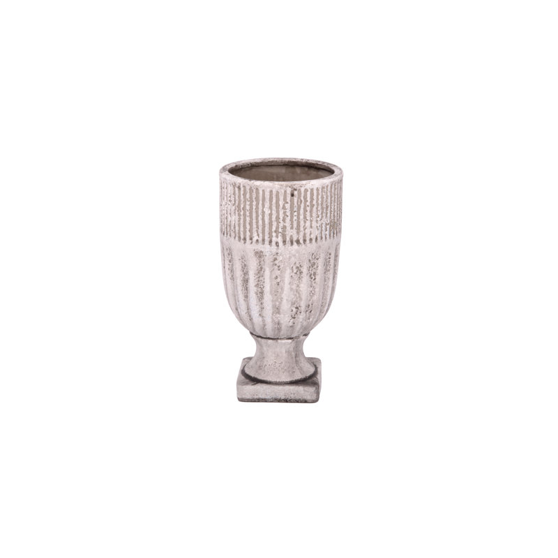 Terre cuite terre cuite H 9,00 po, Gris, 4