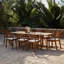 Sirmans 8 - Person Acacia Wood Patio Dining Set with Extendable Rectangular Table-351288908-351288910-366468020
