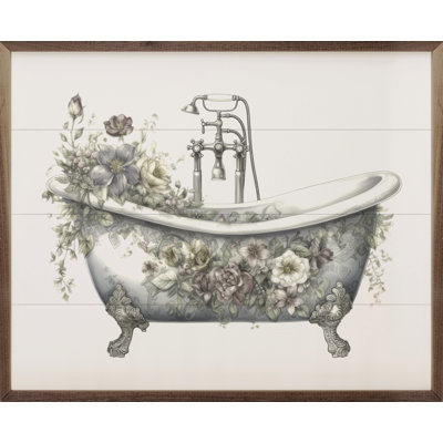 Elegant White Tub Silver Claws White