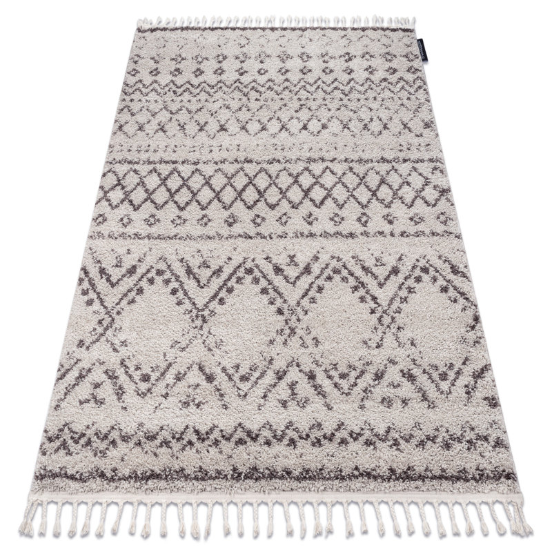 Berber Geometric Area Rug, Rectangle 180 x 270cm