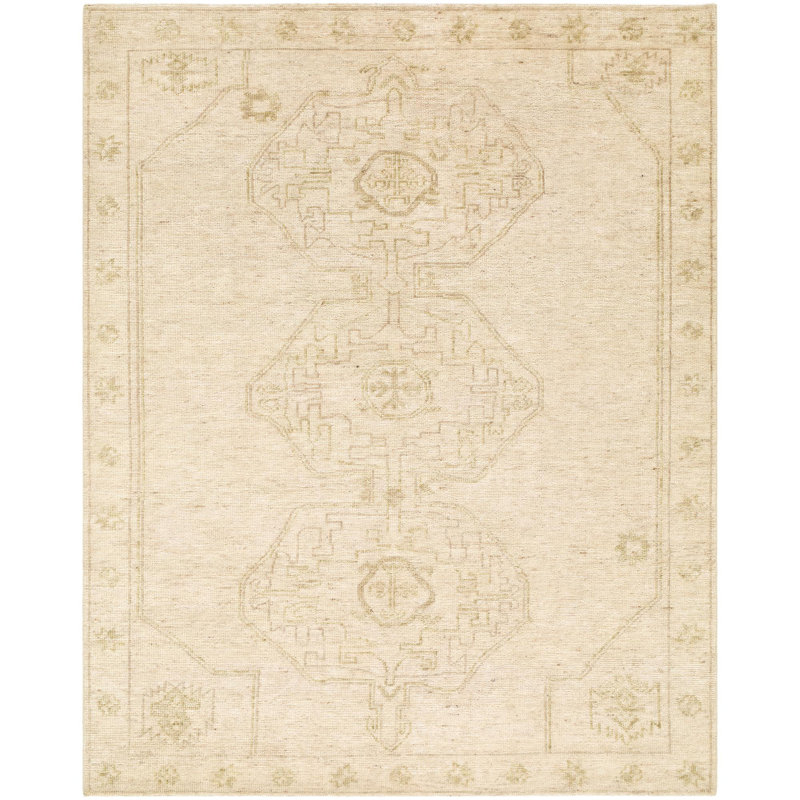 Destiny Handmade Wool Area Rug, Rectangle 6' x 9'