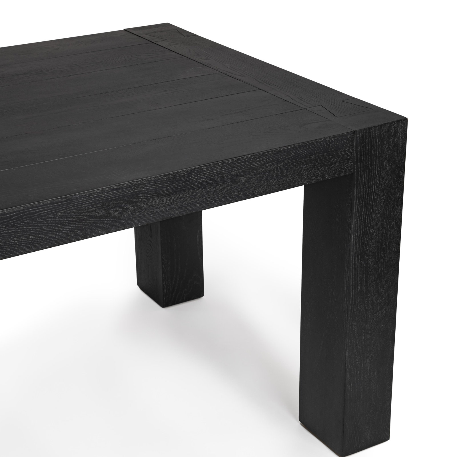 Elise 89" Dining Table, Onyx Haze