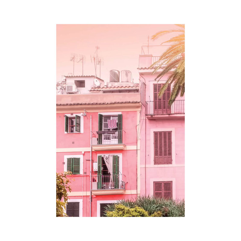 Urban Exotic Summer by Beli - Wrapped Canvas Print, 30.48 cm H x 45.72 cm W