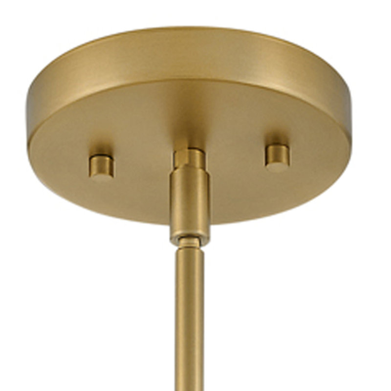 Luminaire suspendu conique à 1 lumière Zoë, Noir