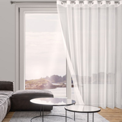 Kaylib Sheer Curtain Single Panel