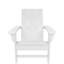 Chaise Adirondack à dessus plat ivoire-128912847