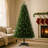 Unlit Artificial Christmas Tree With Plastic Stand