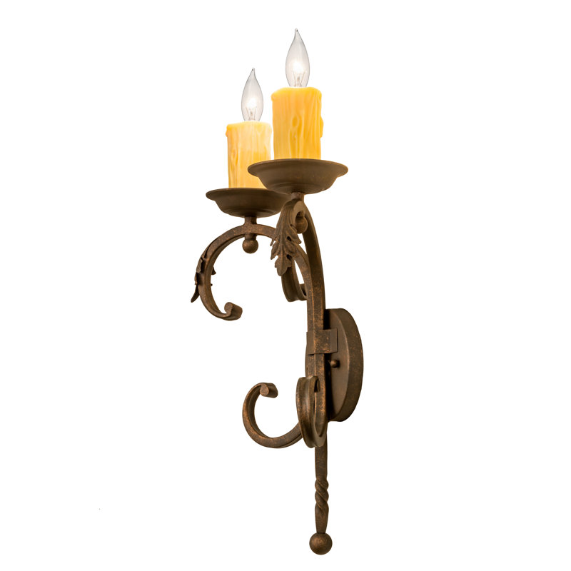 Andorra 2 - Light Candle Wall Light