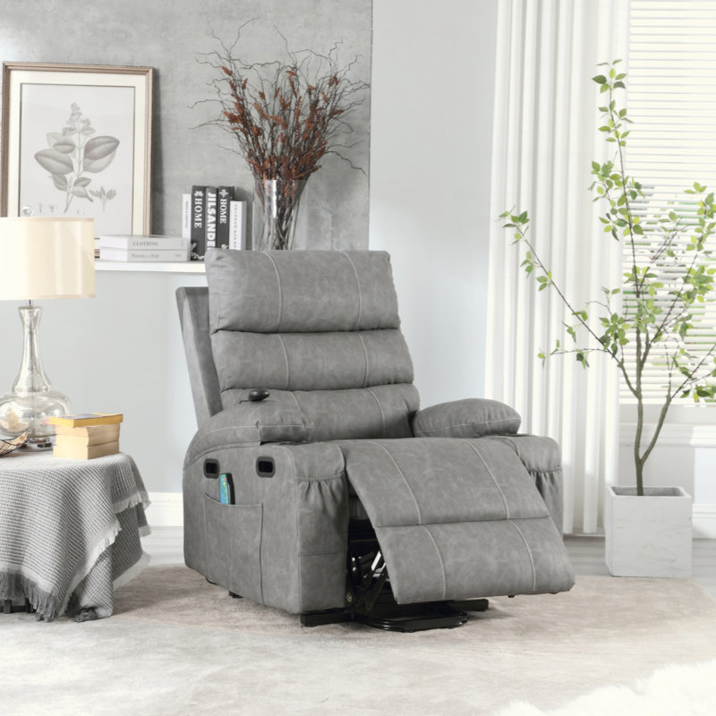Fauteuil inclinable électrique Akuna, Gris