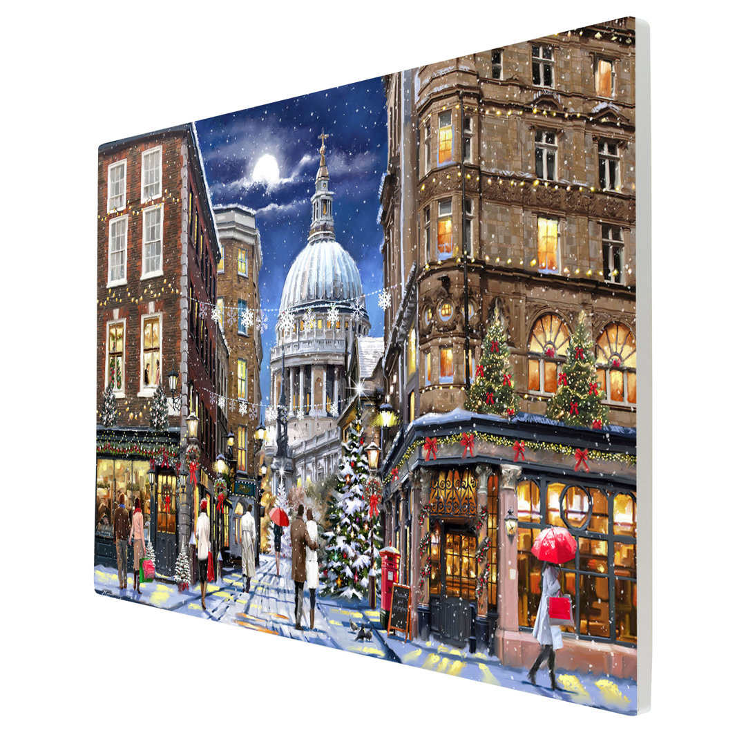 MACNEIL STUDIOS Traditional Cities & Countries Wall Decor on Ceramic
