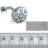 Fixed Shower Head 1.75 GPM-66970108
