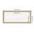 Amanti Art No Cork Wall Plastic Bulletin Board-94411683