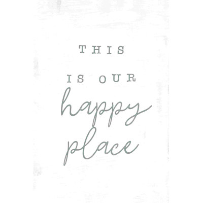 Our Happy Place 3 - impression sur toile tendue