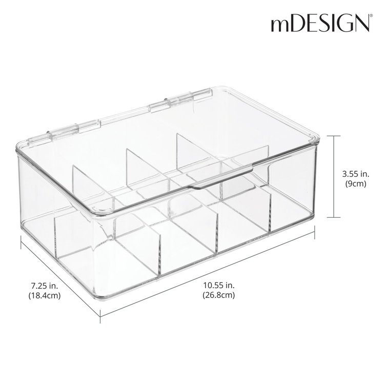 https://assets.wfcdn.com/im/25395148/resize-h755-w755%5Ecompr-r85/2669/266925904/mDesign+Plastic+Divided+First+Aid+Storage+Box+Kit%2C+Hinge+Lid+for+Bathroom%2C+Clear.jpg