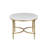 3-Piece Marble Living Room Table Set with with Console, Coffee & End Table
