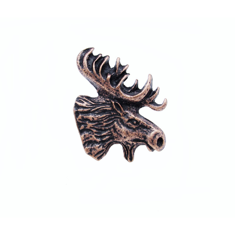 Poignée fantaisie 1 5/8", Bronze huilé