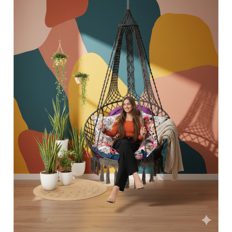 Porch Swing with Canopy