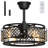 Irja Ceiling Fan with LED Lights