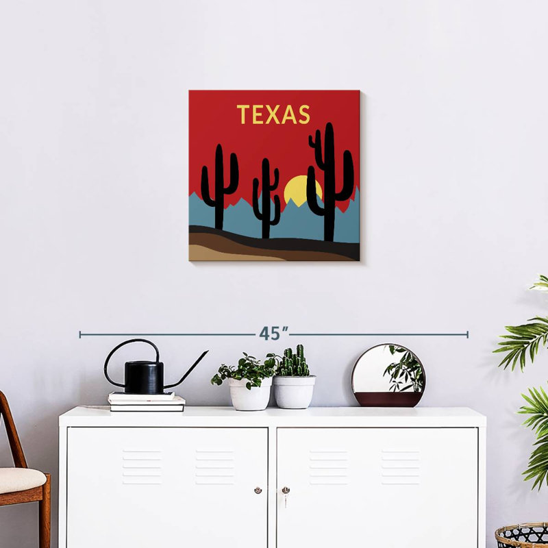 Nicci Western Texas, H 20 po x l 20 po