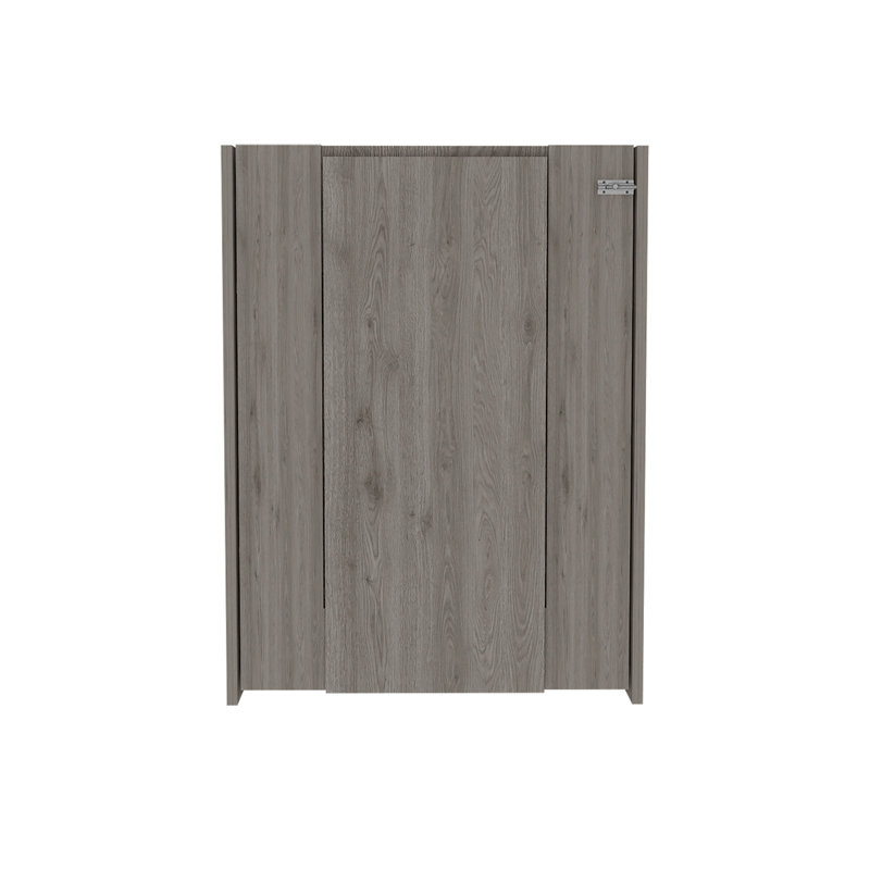 Bureau flottant rectangulaire, Gris