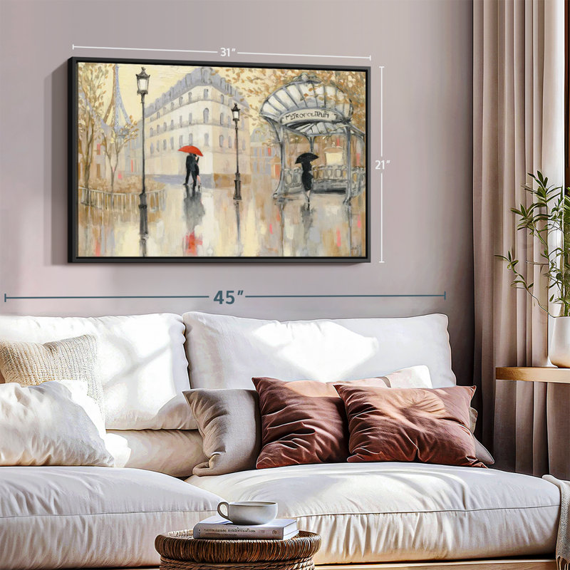 " To The Metro Canvas Print ", 21" H x 31" W